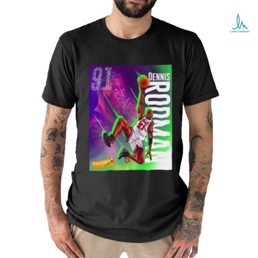 Dennis Rodman Graphic Art T Shirt