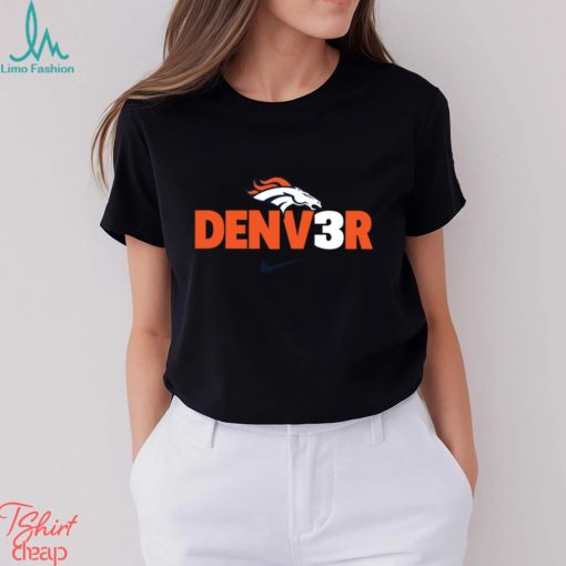 Denver Broncos American foolball logo shirt