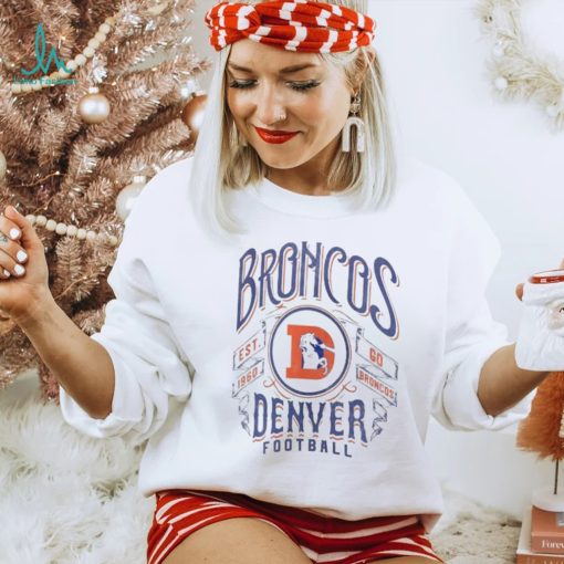 Denver Broncos NFL x Darius Rucker Vintage Football T Shirt