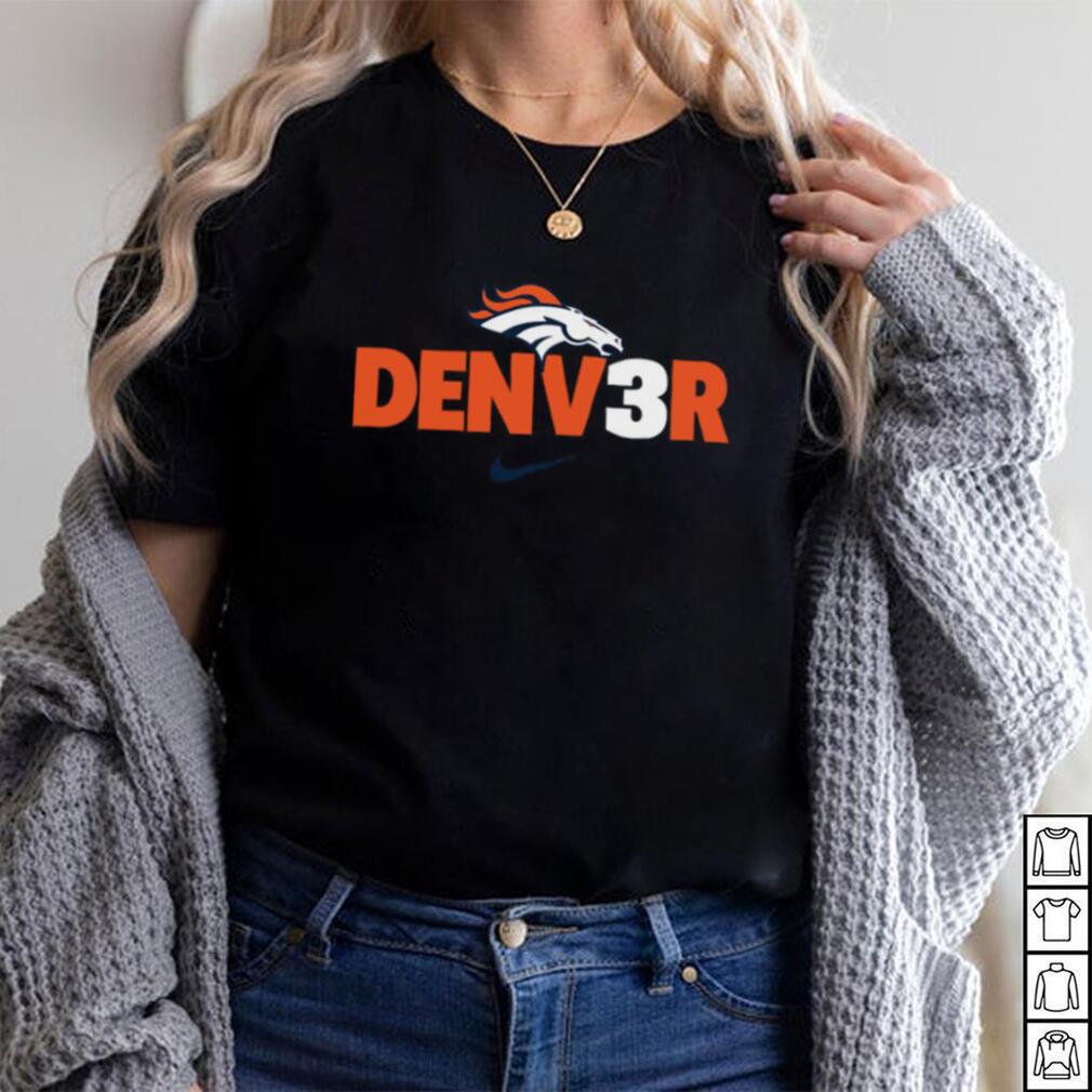 NFL Football women's Medium Denver Broncos Grey T Shirt Tee - beyond  exchange