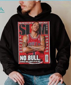 Derrick Rose Chicago Bulls Slam NBA Cover Tee Shirt