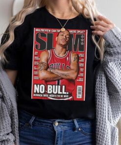 Derrick Rose Chicago Bulls Slam NBA Cover Tee Shirt