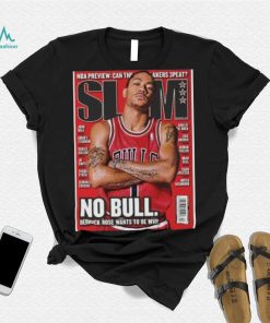 Derrick Rose Chicago Bulls Slam NBA Cover Tee Shirt