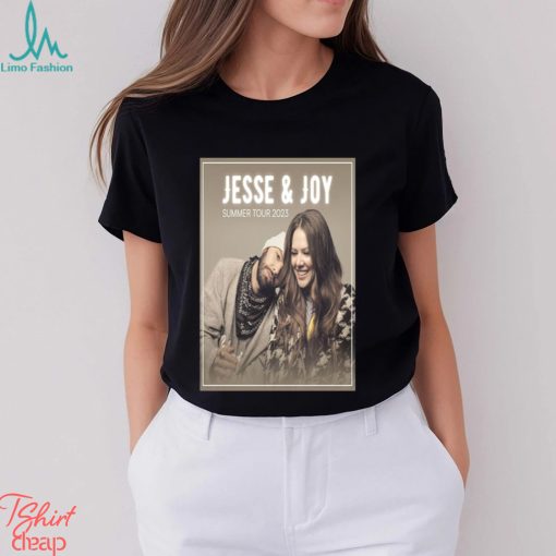 Design jesse and joy us tour 2023 summer poster shirt