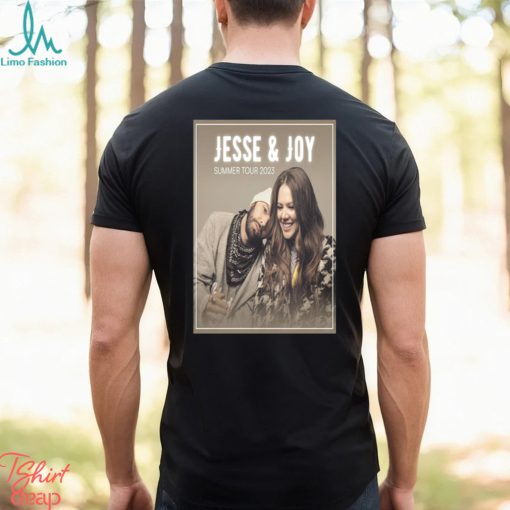 Design jesse and joy us tour 2023 summer poster shirt