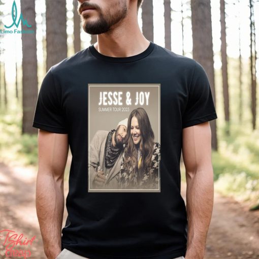 Design jesse and joy us tour 2023 summer poster shirt