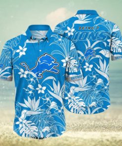 Detroit Lions NFL Flower Classic Hawaiian Shirt