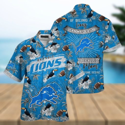 Detroit Lions NFL Hawaiian Shirt Being A Redskins Beach Shirt This For Summer Mom Lets Everyone Score