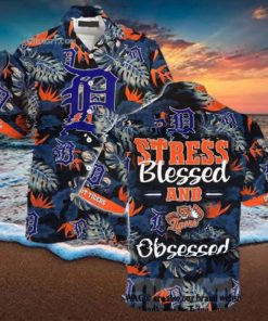 Detroit Tigers MLB Hot Version Hawaiian Shirt Hawaiian Beach Short