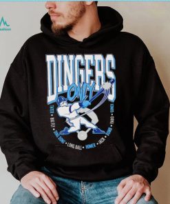 Dingers Only baseball shirt