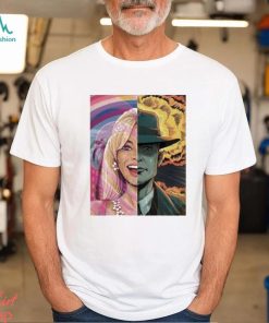 Discussingfilm Barbie Vs Oppenheimer Art By Jonattfieldart shirt