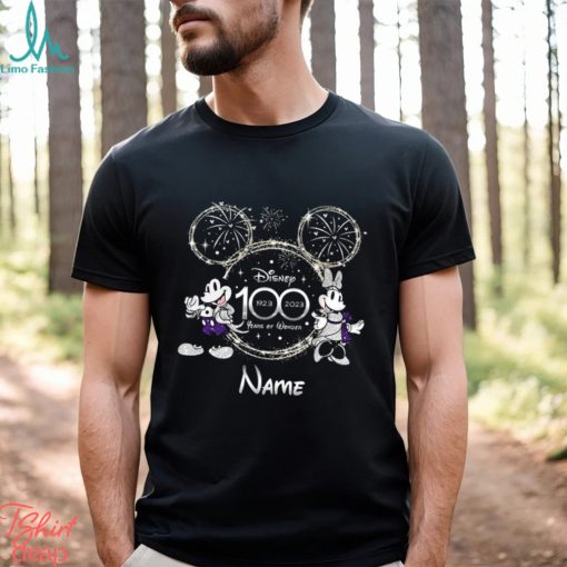 Disney 100 Years Of Wonder T Shirt Sweatshirt Mickey Minnie 100Th Anniversary Shirt Unisex Classic