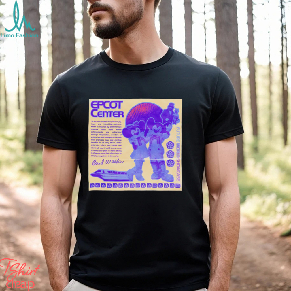 Disney Epcot Center the 21st century begins shirt Disney Epcot Center the 21st century begins shirt