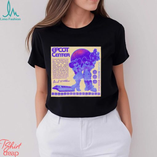 Disney Epcot Center the 21st century begins shirt