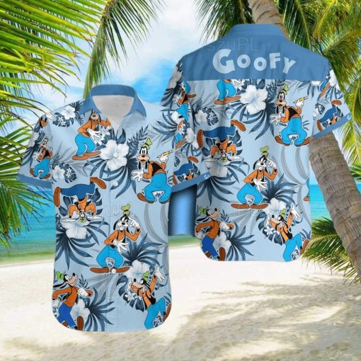 Disney Goofy Hibiscus Hawaiian Shirt Summer Gift For Men And Women