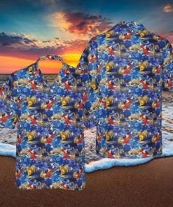 Disney Inspired Men s Button Down Hawaiian Shirt