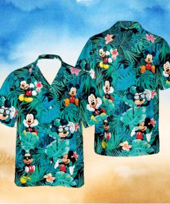 Disney Mickey Minnie Mouse Hawaiian Shirt