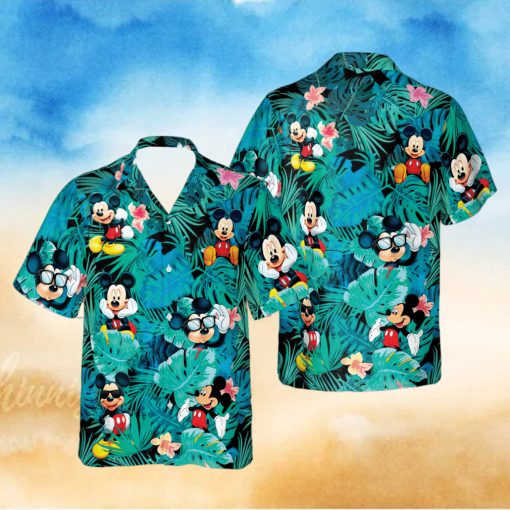 Disney Mickey Minnie Mouse Hawaiian Shirt