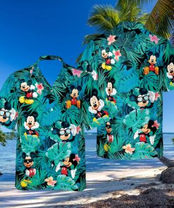 Disney Mickey Minnie Mouse Hawaiian Shirt