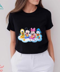 Disney Mickey Mouse Friends Figure Short Sleeve T Shirt Men Unisex