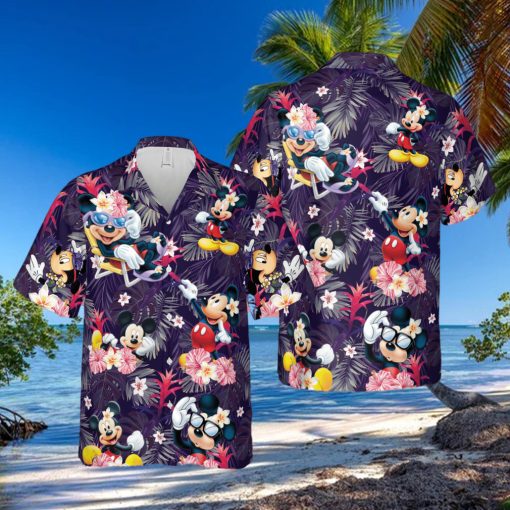 Disney Mickey Mouse Hawaiian Shirt bUTDLxxas