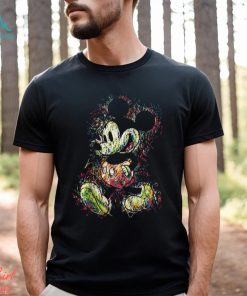 Disney Mickey Mouse Tropical Mint Green T Shirt