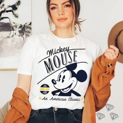 Disney Mickey Mouse White Shirt