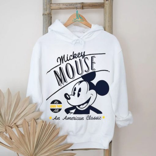 Disney Mickey Mouse White Shirt