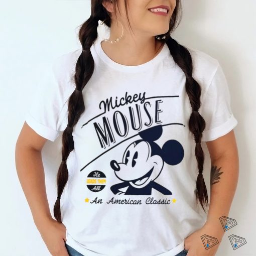 Disney Mickey Mouse White Shirt