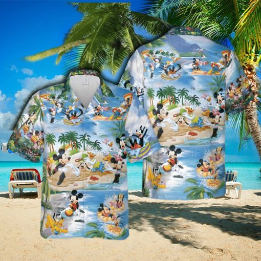 Disney Mickey Shirt Mickey And Friends Summer Vacation Shirt Mickey Hawaiian Shirt