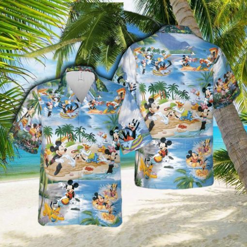 Disney Mickey Shirt Mickey And Friends Summer Vacation Shirt Mickey Hawaiian Shirt