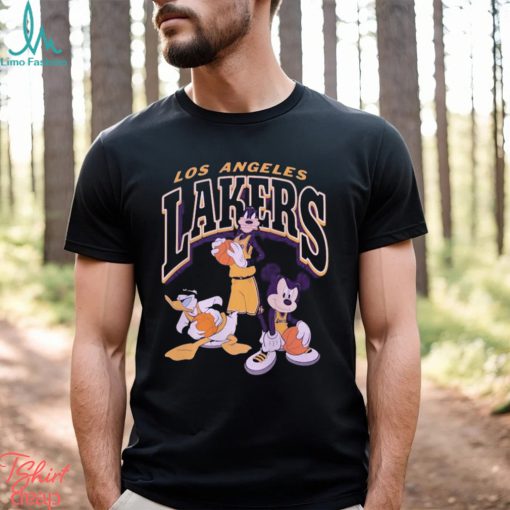 Disney Mickey Squad Los Angeles Lakers T shirt