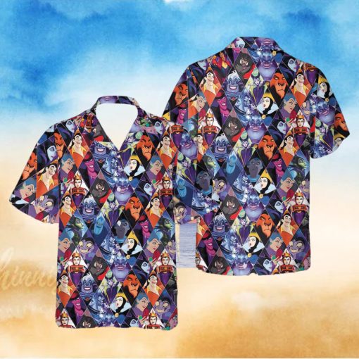 Disney Villain Summer Hawaiian Shirt