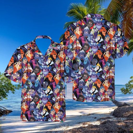 Disney Villain Summer Hawaiian Shirt