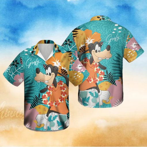 Disney goofy hawaiian shirt