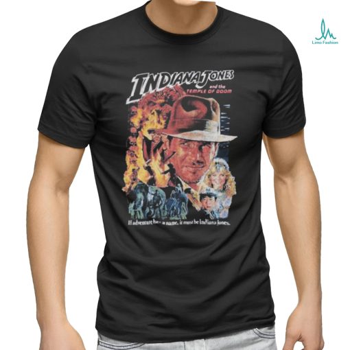 Distressed Temple Of Doom Adventure Indiana Jones Shirt