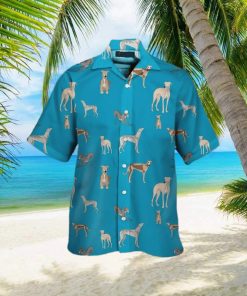 Dog Greyhound 3D Hawaiian Shirt