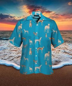 Dog Greyhound 3D Hawaiian Shirt