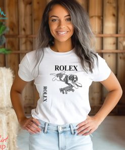 Dog with gun Rolex art shirt