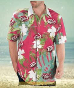 Dr Pepper Beer Funny Hawaiian Shirt  Gift For Beach Trip