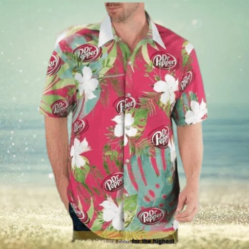 Dr Pepper Beer Funny Hawaiian Shirt  Gift For Beach Trip