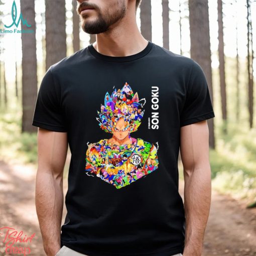 Dragon Ball Son Goku all characters shirt
