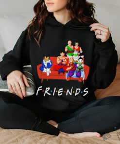 Dragon Ball characters on sofa Friends Anime shirt, hoodie, sweater, long sleeve and tank top Dragon Ball characters on sofa Friends Anime shirt