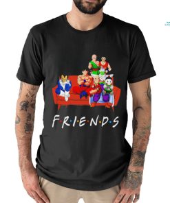 Dragon Ball characters on sofa Friends Anime shirt, hoodie, sweater, long sleeve and tank top Dragon Ball characters on sofa Friends Anime shirt