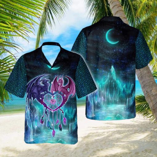 Dragon Couple Hawaiian Shirt