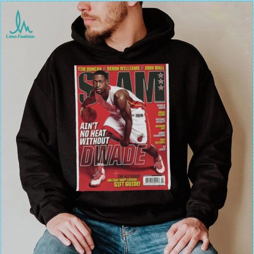 Dwayne Wade NBA Miami Heat Slam Cover Tee Shirt