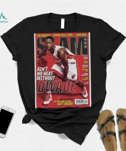 Dwayne Wade NBA Miami Heat Slam Cover Tee Shirt