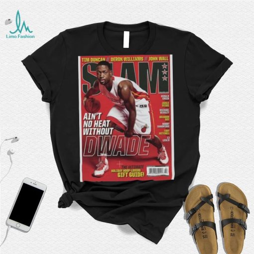 Dwayne Wade NBA Miami Heat Slam Cover Tee Shirt