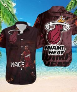 Dwyane Wade 3 Miami Heat Funny Hawaiian Shirt Gift For Basketball Lovers