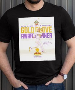 Dylan Crews 2023 Division I rawlings Gold Glove shirt